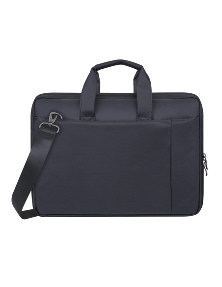 Geantă pentru Laptop Rivacase Central, 15.6", Poliester, Negru