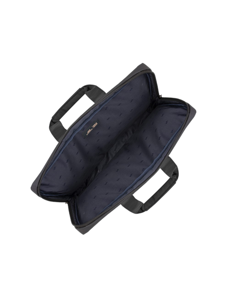 Geantă pentru Laptop Rivacase Central, 15.6", Poliester, Negru