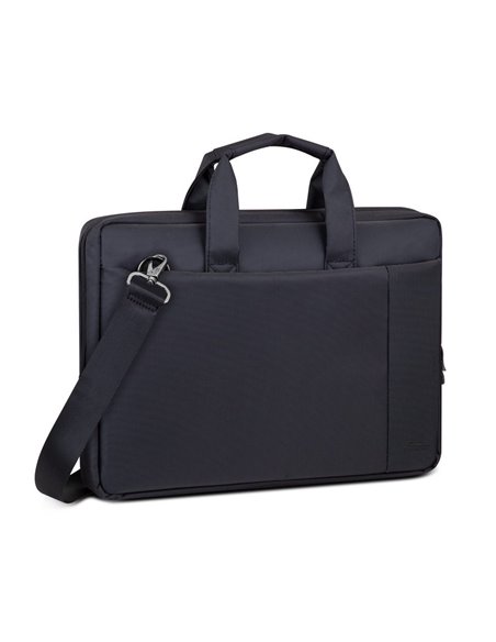 Сумка для ноутбука Rivacase Central, 15.6", Полиэстер, Чёрный Сумка для ноутбука Rivacase Central, 15.6", Полиэстер, Чёрный