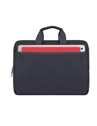 Сумка для ноутбука Rivacase Central, 15.6", Полиэстер, Чёрный