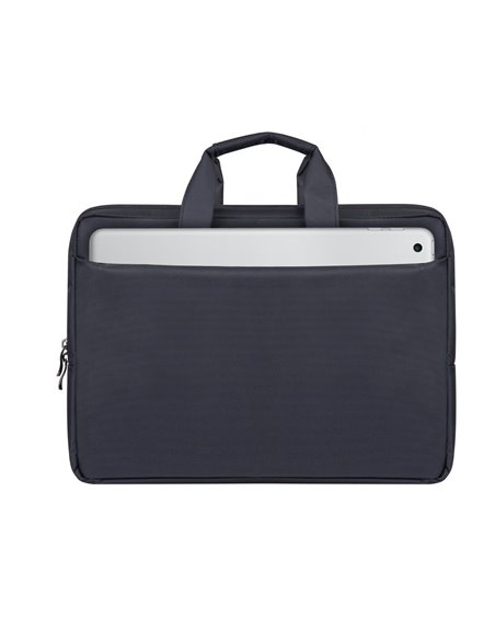 Geantă pentru Laptop Rivacase Central, 15.6", Poliester, Negru