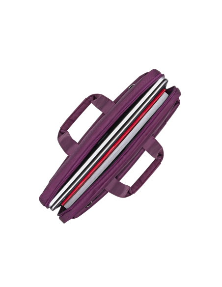 Geantă pentru Laptop RivaCase Central, 15.6", Poliester, Violet