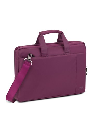 Geantă pentru Laptop RivaCase Central, 15.6", Poliester, Violet