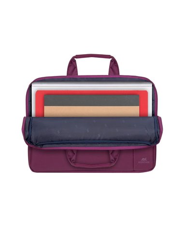Сумка для ноутбука RivaCase Central, 15.6", Полиэстер, Фиолетовый