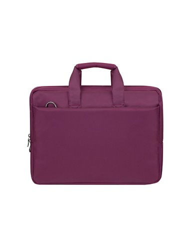 Geantă pentru Laptop RivaCase Central, 15.6", Poliester, Violet