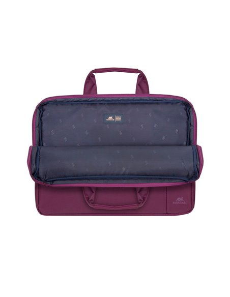 Geantă pentru Laptop RivaCase Central, 15.6", Poliester, Violet
