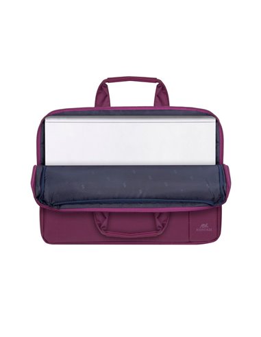 Сумка для ноутбука RivaCase Central, 15.6", Полиэстер, Фиолетовый