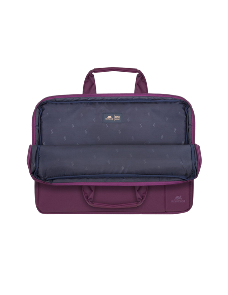 Geantă pentru Laptop RivaCase Central, 15.6", Poliester, Violet