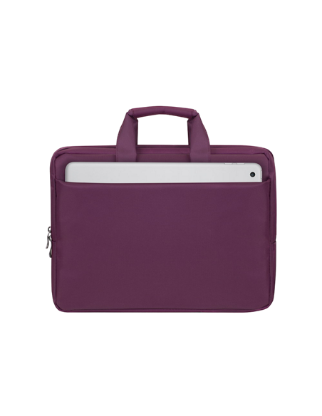Geantă pentru Laptop RivaCase Central, 15.6", Poliester, Violet