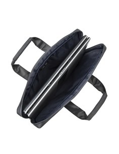 Сумка для ноутбука Rivacase Central, 17.3", Полиэстер, Серый 2