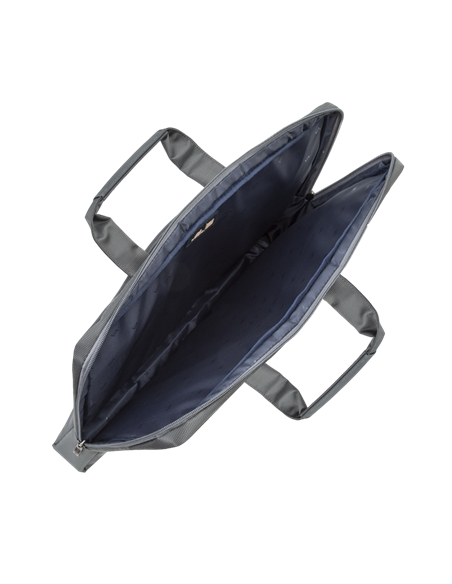 Geantă pentru Laptop Rivacase Central, 17.3", Poliester, Gri