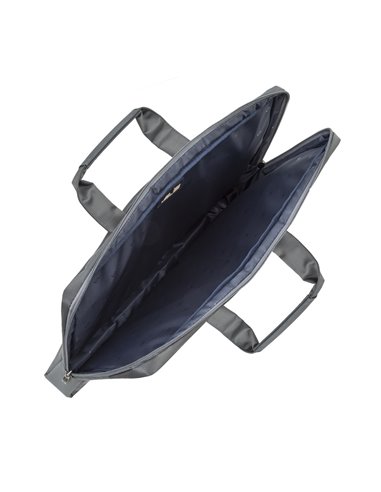 Geantă pentru Laptop Rivacase Central, 17.3", Poliester, Gri