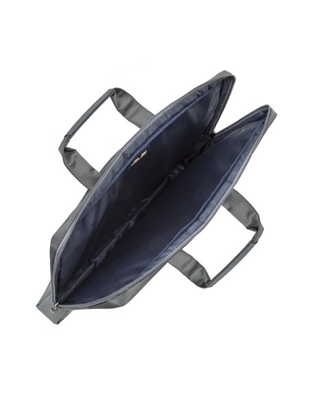 Geantă pentru Laptop Rivacase Central, 17.3", Poliester, Gri