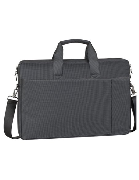 Geantă pentru Laptop Rivacase Central, 17.3", Poliester, Negru