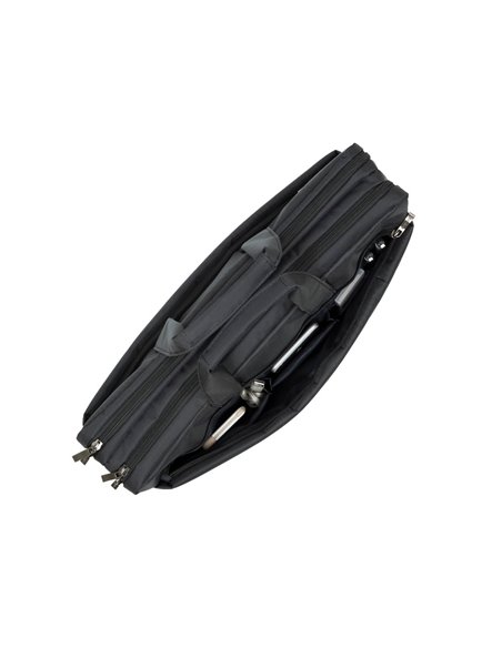 Geantă pentru Laptop Rivacase Central, 17.3", Poliester, Negru