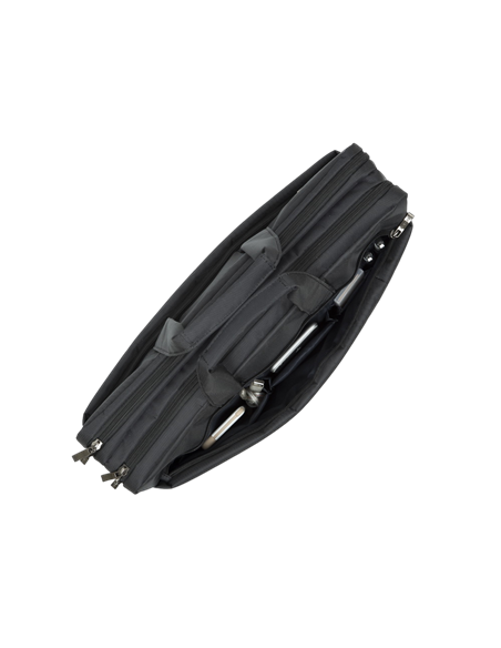 Geantă pentru Laptop Rivacase Central, 17.3", Poliester, Negru