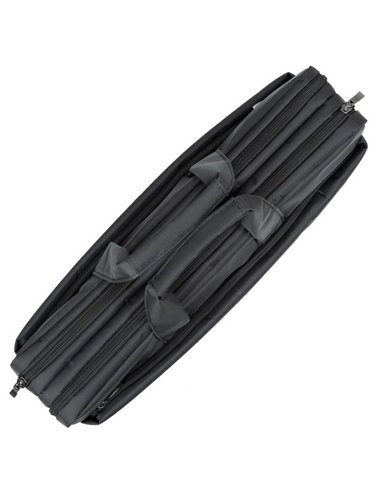 Geantă pentru Laptop Rivacase Central, 17.3", Poliester, Negru