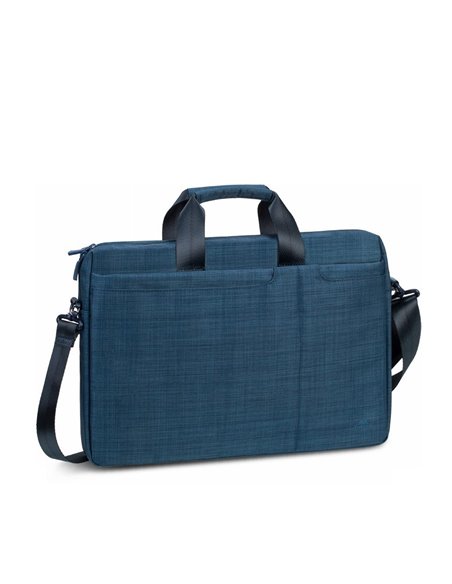 Geantă pentru Laptop Rivacase Biscayne, 15.6", Poliester, Albastru