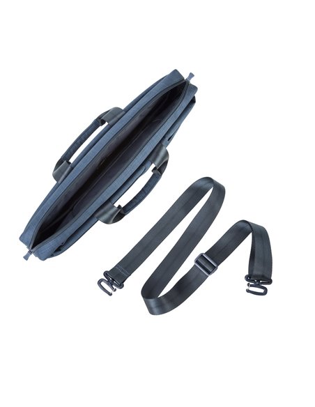 Geantă pentru Laptop Rivacase Biscayne, 15.6", Poliester, Albastru