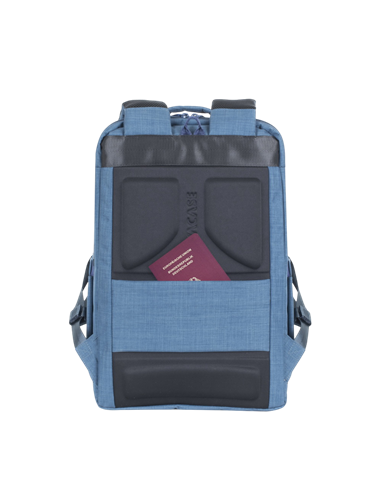 Rucsac pentru Laptop RivaCase Biscayne, 17.3", Poliester, Albastru