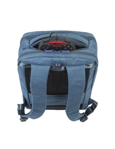 Rucsac pentru Laptop RivaCase Biscayne, 17.3", Poliester, Albastru