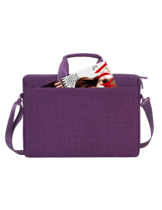 Geantă pentru Laptop Rivacase Biscayne, 15.6", Poliester, Violet 2