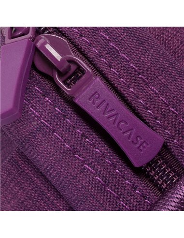 Сумка для ноутбука Rivacase Biscayne, 15.6", Полиэстер, Фиолетовый