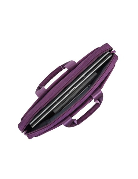 Geantă pentru Laptop Rivacase Biscayne, 15.6", Poliester, Violet Geantă pentru Laptop Rivacase Biscayne, 15.6", Poliester, Violet