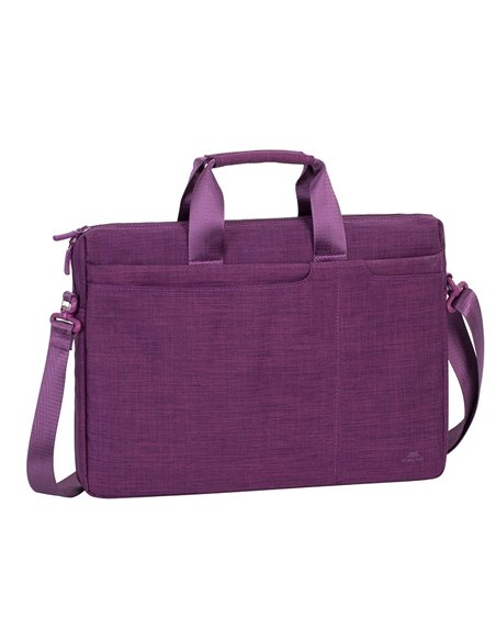 Geantă pentru Laptop Rivacase Biscayne, 15.6", Poliester, Violet Geantă pentru Laptop Rivacase Biscayne, 15.6", Poliester, Violet