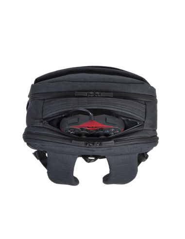 Рюкзак для ноутбука RivaCase Biscayne, 17.3", Полиэстер, Чёрный