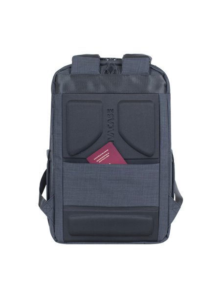 Rucsac pentru Laptop RivaCase Biscayne, 17.3", Poliester, Negru