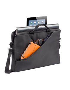 Сумка для ноутбука Rivacase Tivoli, 15.6", Полиэстер, Серый 2