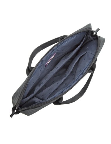 Geantă pentru Laptop Rivacase Tivoli, 15.6", Poliester, Gri