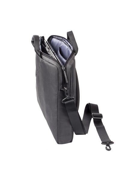 Geantă pentru Laptop Rivacase Tivoli, 15.6", Poliester, Gri