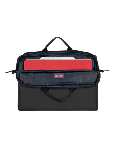 Geantă pentru Laptop Rivacase Tivoli, 15.6", Poliester, Gri