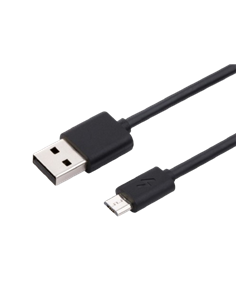 Cablu încărcare și sincronizare Xpower Micro cable Nylon, USB Type-A/micro-USB, 1m, Negru
