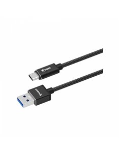 Кабель для зарядки и синхронизации Xpower Lightning cable Nylon, USB Type-A/Lightning, 1м, Чёрный 2