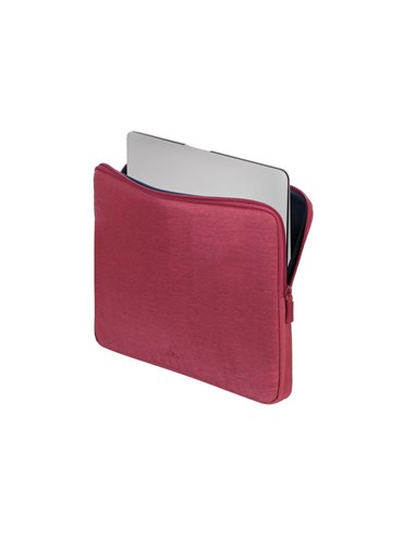 Husă universală pentru Laptop RivaCase Suzuka, 13.3", Poliester, Roșu