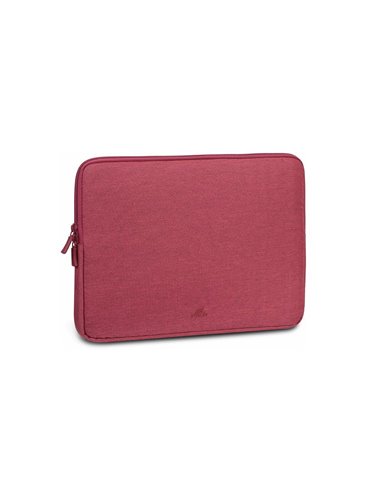 Husă universală pentru Laptop RivaCase Suzuka, 13.3", Poliester, Roșu