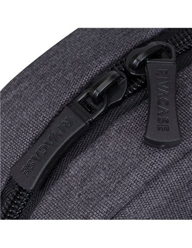Geantă pentru Laptop Rivacase Suzuka, 15.6", Poliester, Negru