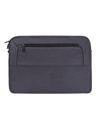 Geantă pentru Laptop Rivacase Suzuka, 15.6", Poliester, Negru
