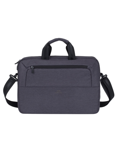 Geantă pentru Laptop Rivacase Suzuka, 15.6", Poliester, Negru