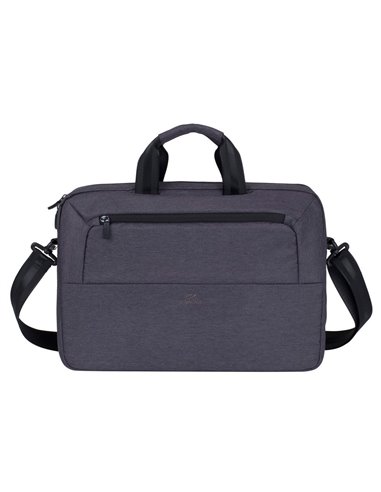Geantă pentru Laptop Rivacase Suzuka, 15.6", Poliester, Negru