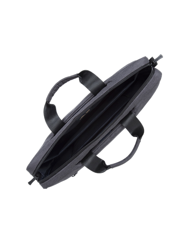 Geantă pentru Laptop Rivacase Suzuka, 15.6", Poliester, Negru