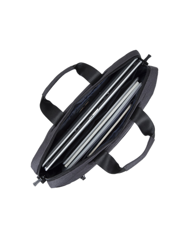 Geantă pentru Laptop Rivacase Suzuka, 15.6", Poliester, Negru