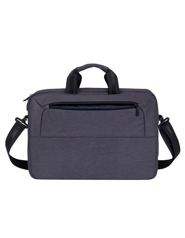Geantă pentru Laptop Rivacase Suzuka, 15.6", Poliester, Negru