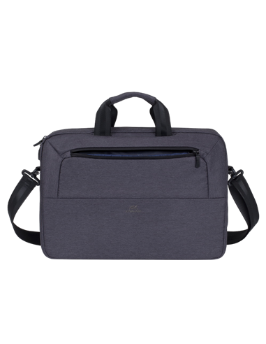 Geantă pentru Laptop Rivacase Suzuka, 15.6", Poliester, Negru