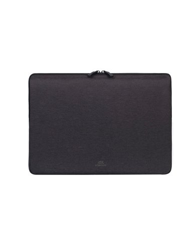 Geantă pentru Laptop RivaCase Suzuka, 14", Poliester, Negru