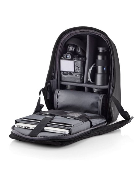 Рюкзак для ноутбука Bobby Hero XL, Ткань, Чёрный