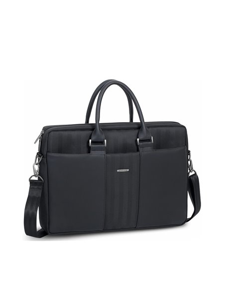 Geantă pentru Laptop Rivacase Narita, 15.6", Polyester, Negru